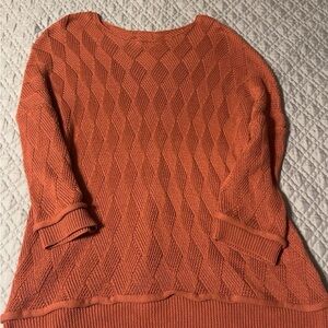 Women's Orange Sweater